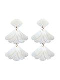 Mermaid Shell Statement Drop Earrings