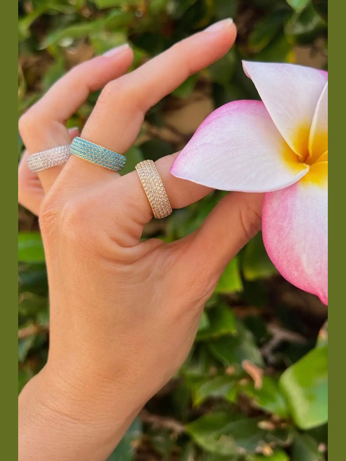 Mini Billionaire Ring-Silver
