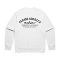 MOTORSPORTS & LEISUREWEAR CREWNECK WHITE
