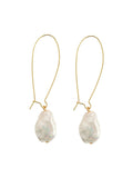 Natural Pearl Minimalist Threader Earrings