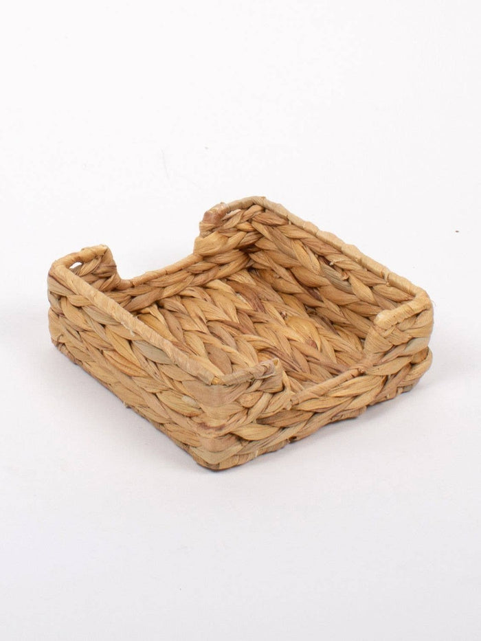 Natural Woven Beverage Napkin Tray