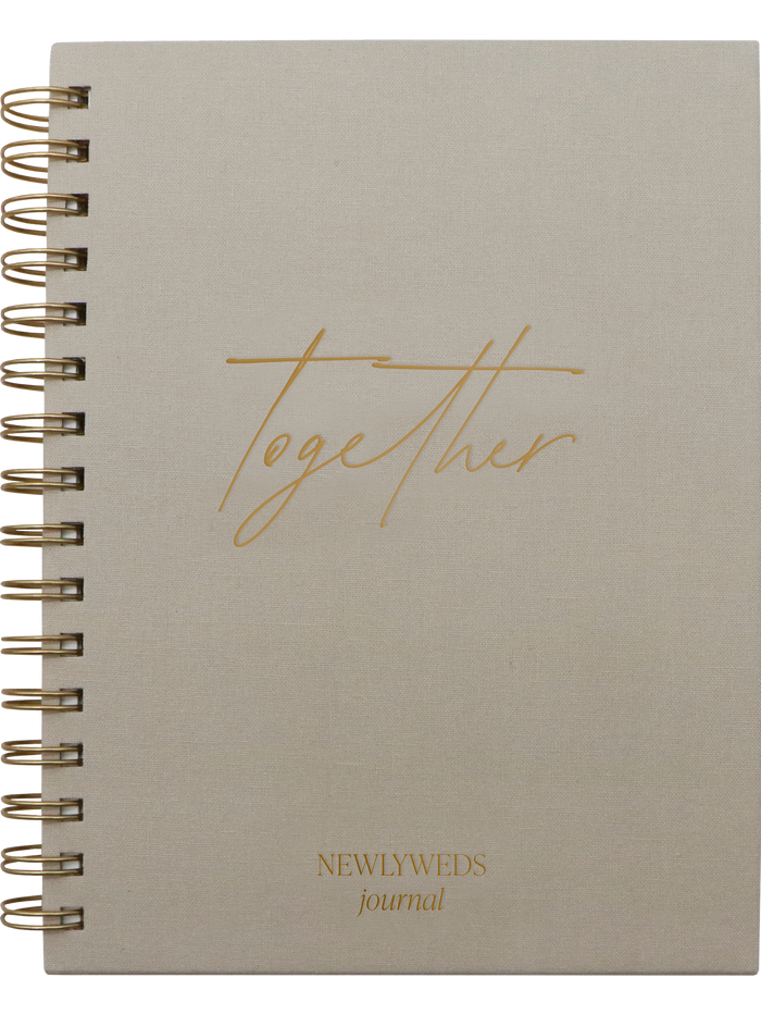 Newlywed One Line A Day Prompted Journal - Wedding
