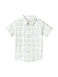Newport Woven Plaid Button Down