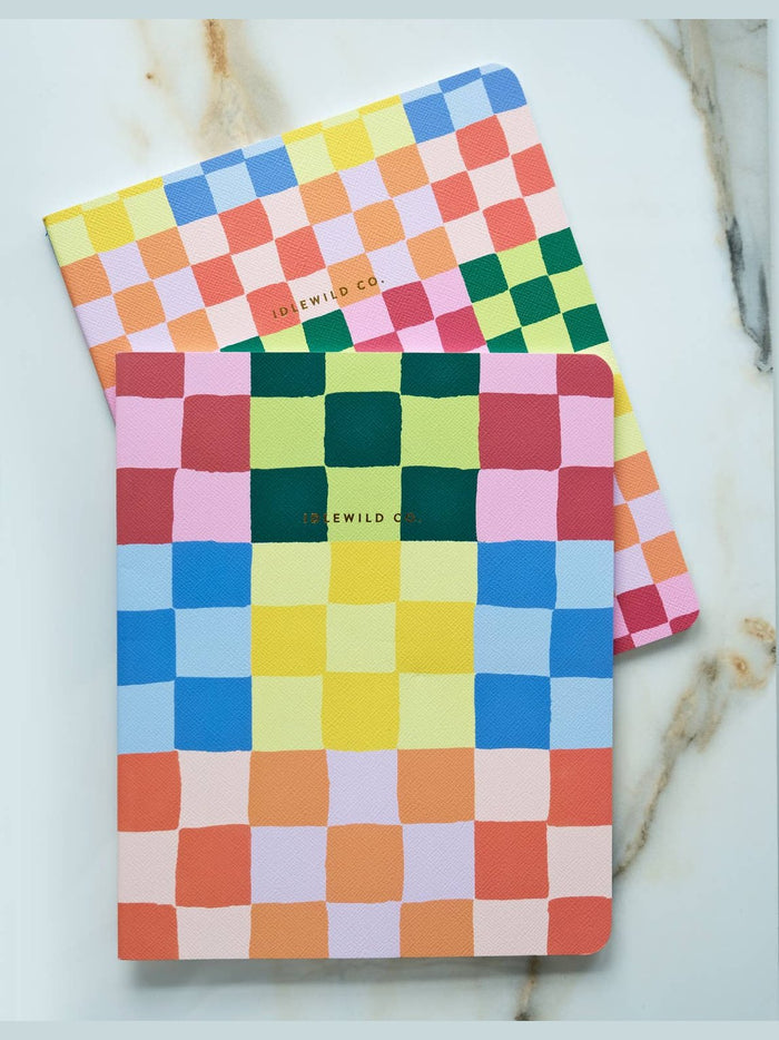 Notebook Duo | Rainbow Check