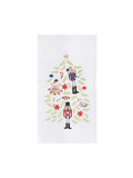 Nutcrackers Christmas Tree Towel