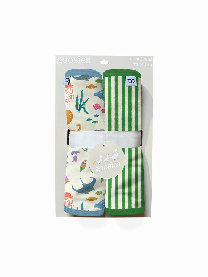 Ocean Friends - Burp Cloth Set