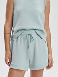 Ollie High Rise Shorts - Ether Blue