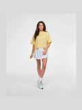 On The Line SS Top - Lemon Drop