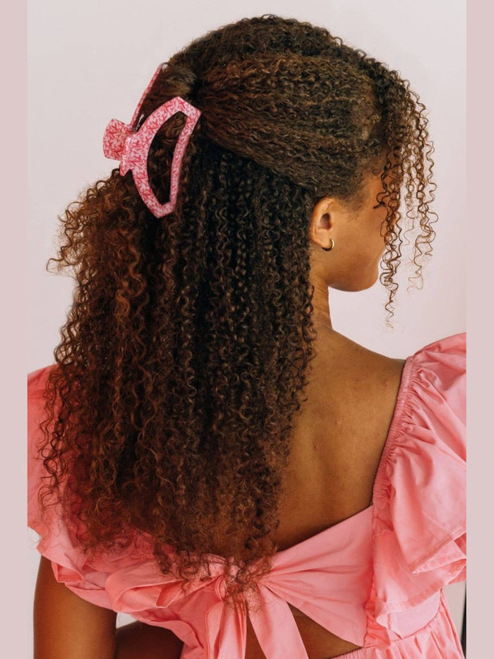 Open Hair Clip | Large | Wrapped in Ribbons