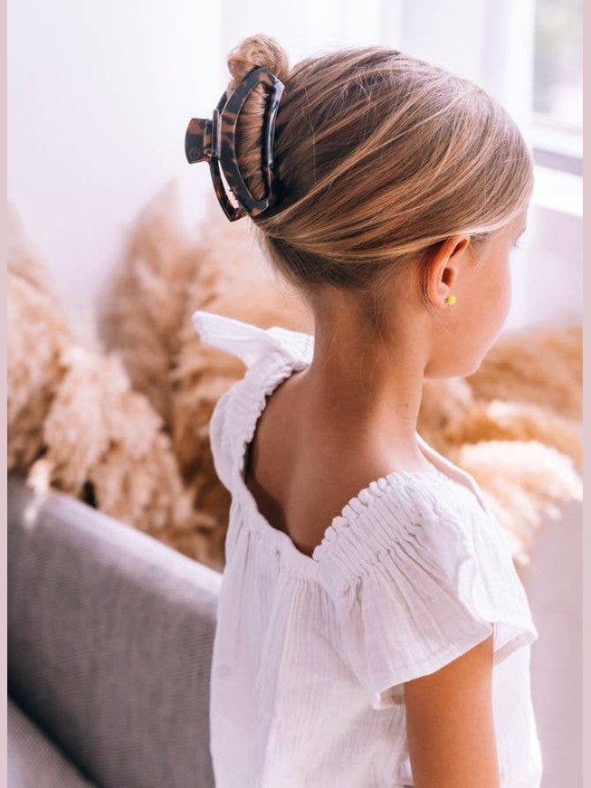 Open Hair Clip | Medium | Tortoise