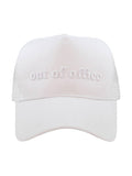 Out of Office 3-D Embroidered Trucker Hat
