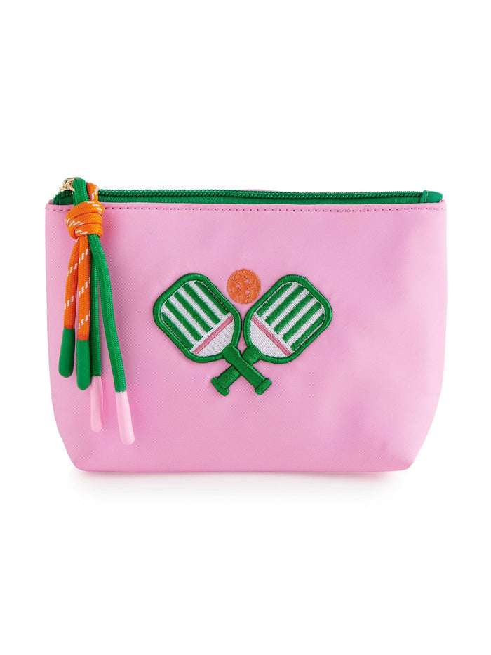 PADDLES SMALL ZIP POUCH, PINK