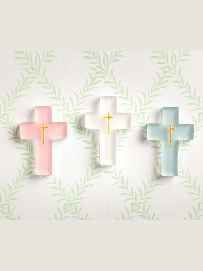 Painted Resin Cross