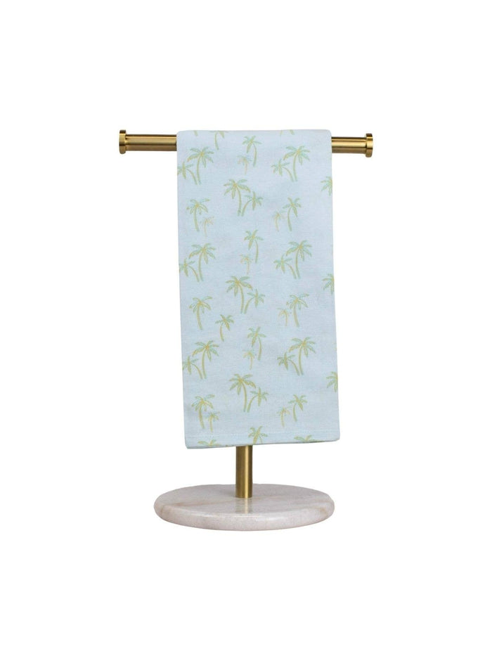 Palm Springs Hand Towel   Blue/Green   20x28