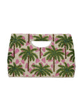Palm Trees in Pewter Cut Out Clutch