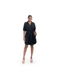Palmer Dress in Black Ponte – Effortless Day-to-Night Style