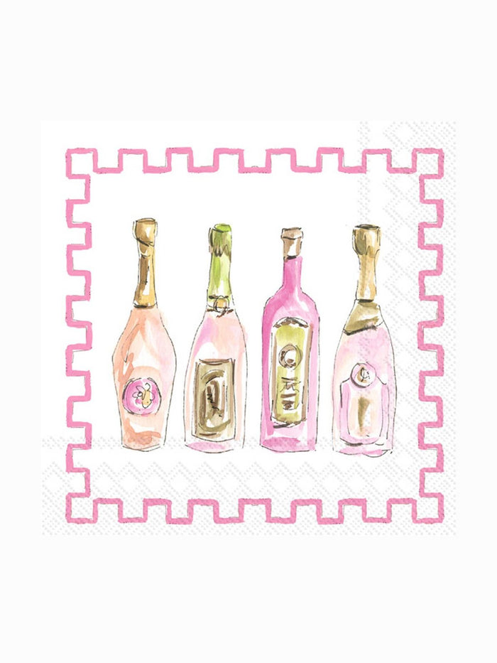 Paper Cocktail Napkin 20 Ct Champagne Rosanne Beck