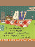 Paper Cocktail Napkins Pack of 20 Curly Girl Thankful For