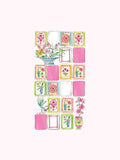 Paper Guest Towels 16 Ct Mahjong Pink Rosanne Beck