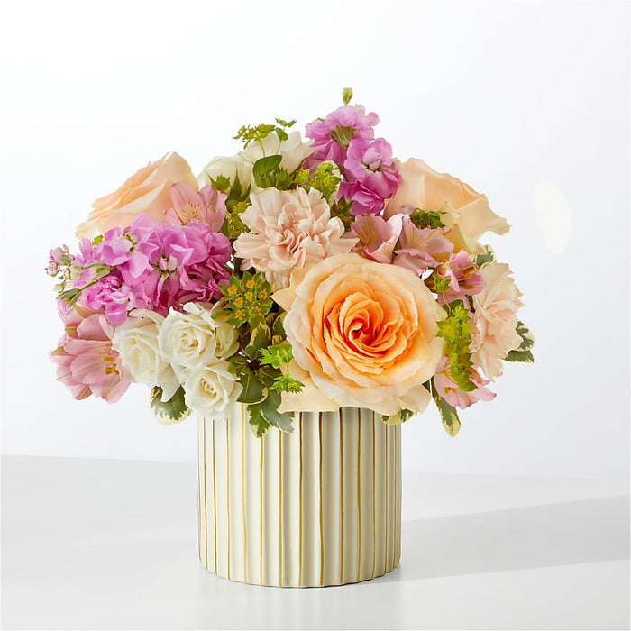 Paradise Bouquet with Ivory Vase – BUEHLER'S FLORAL, Wooster OH