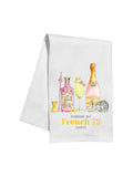 Pardon My French 75 Kitchen Towel