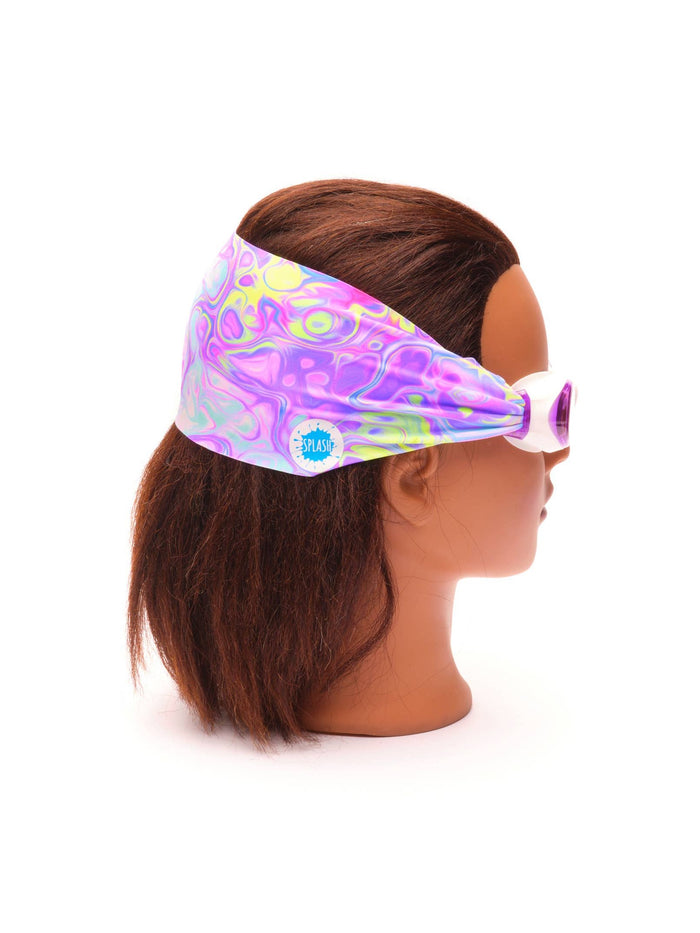 Pastel Swirl Swim Goggles