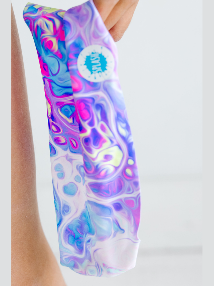 Pastel Swirl Swim Goggles
