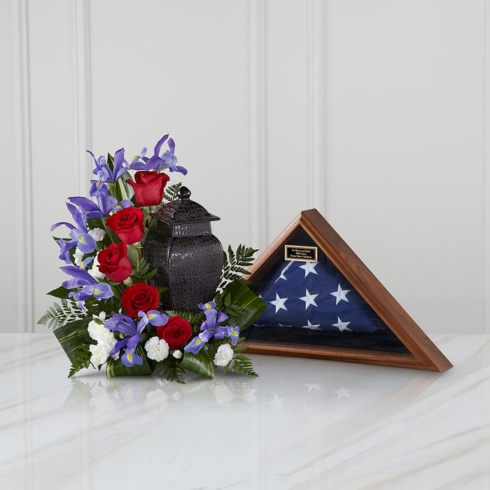 Patriotic Tribute Arrangement – BUEHLER'S FLORAL, Wooster OH