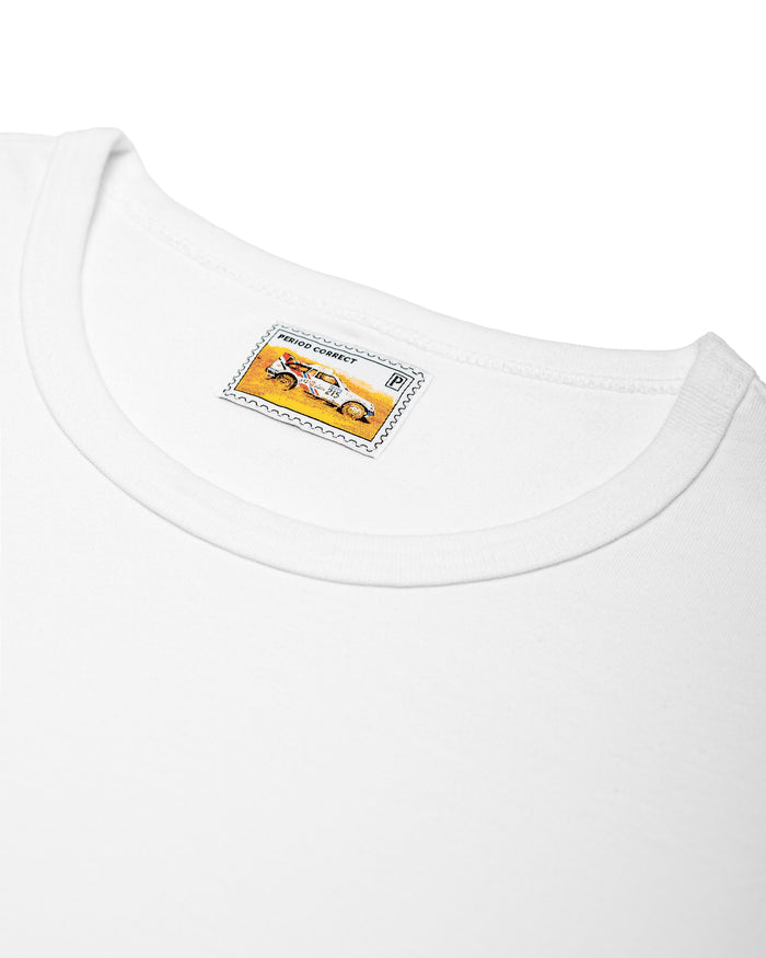 P.C. CAP COLLAR TEE - HERITAGE WHITE