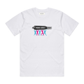 P.C. EXHAUST TEE WHITE