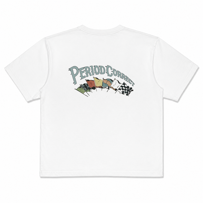 P.C. MONZA TEE - HERTAGE WHITE
