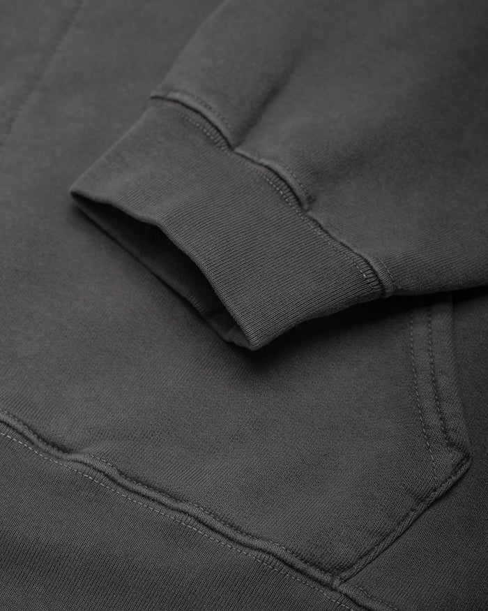 P.C. SPLIT POCKET HOODIE - PATINA WASHED BLACK