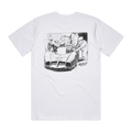 P.C. SQUADRA CORSE TEE WHITE