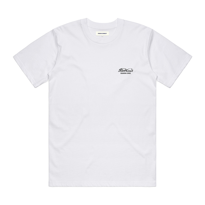P.C. SQUADRA CORSE TEE WHITE