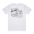 P.C. SQUADRA SKETCH TEE WHITE