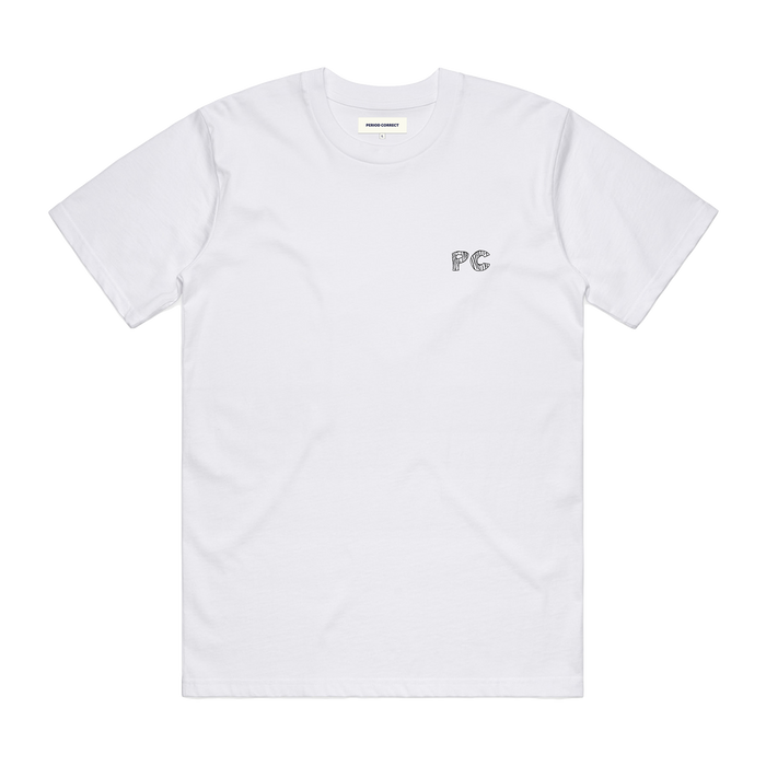 P.C. SQUADRA SKETCH TEE WHITE