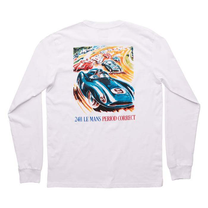 P.C. x 24H LE MANS 1956 POSTER L/S Tee