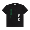 P.C. x ALOISA RUF 2.0 LOGOS TEE BLACK