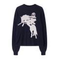 PC X MWCS HORSE INTARSIA KNIT SWEATER