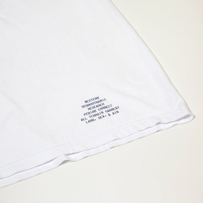 P.C. x WHR L/S TEE WHITE