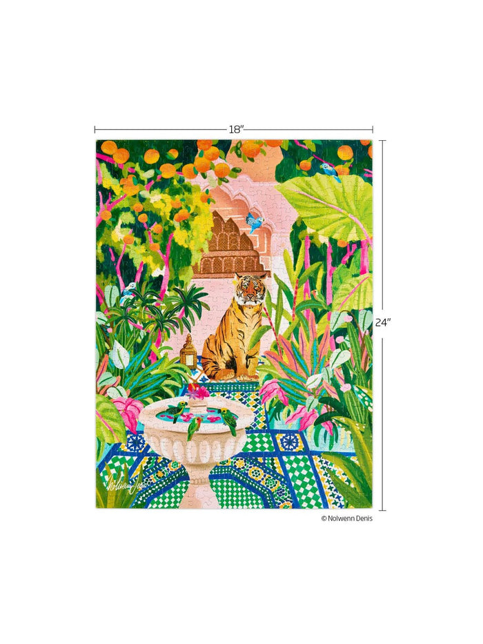 Peaceful Oasis 500 Piece Puzzle