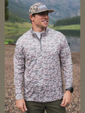 Performance Quarter Zip - Deer Camo