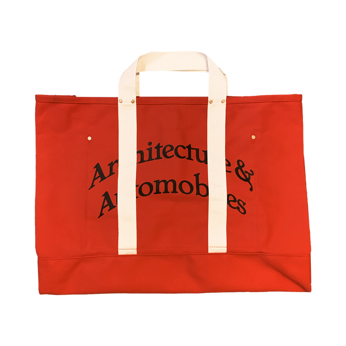 PERIOD CORRECT | JF CHEN XXL TOTE RED