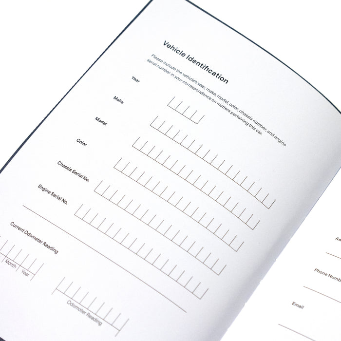 PERIOD CORRECT SERVICE BOOK RED