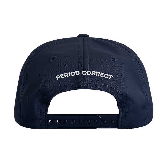 PERIOD CORRECT TRACK HAT NAVY