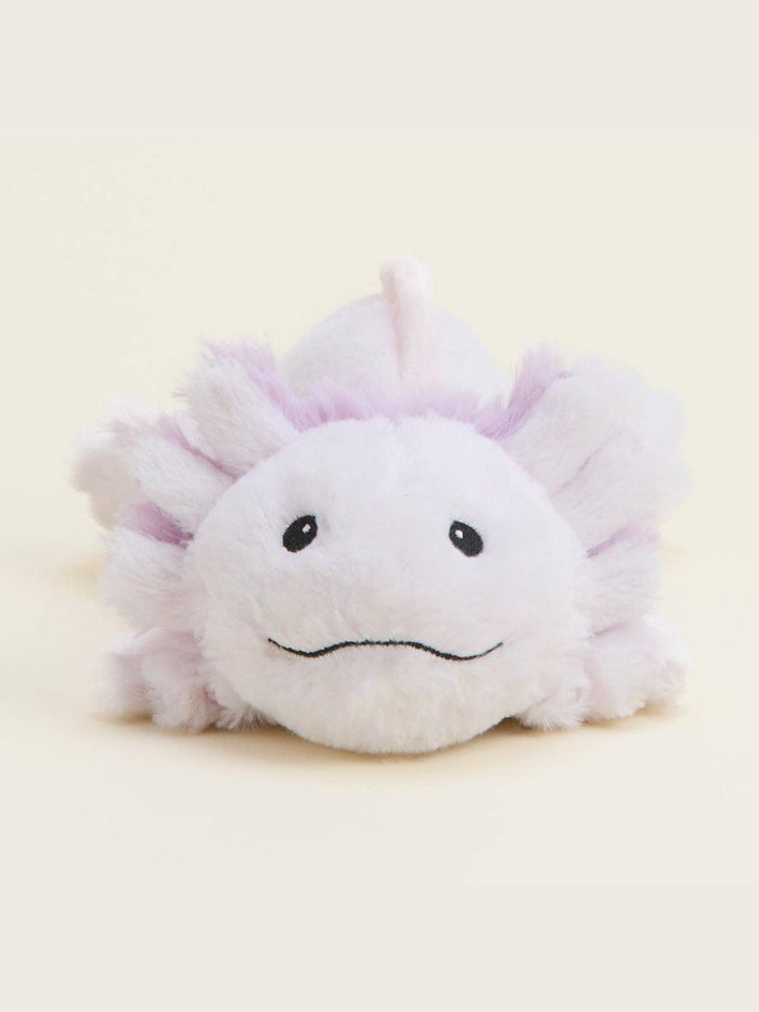 Pink Axolotl Warmies Junior