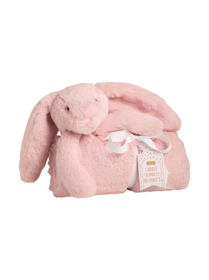 Pink Plush Bunny Blanket