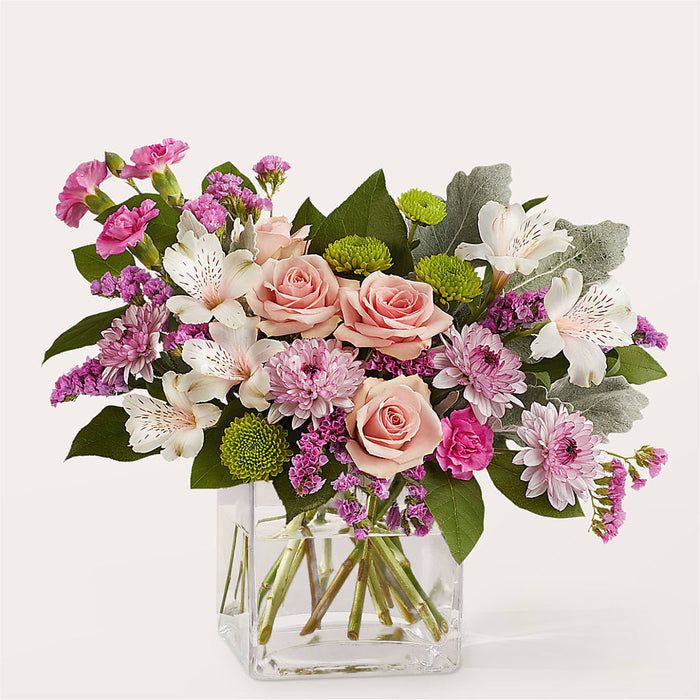 Pink Suede Bouquet – BUEHLER'S FLORAL, Wooster OH
