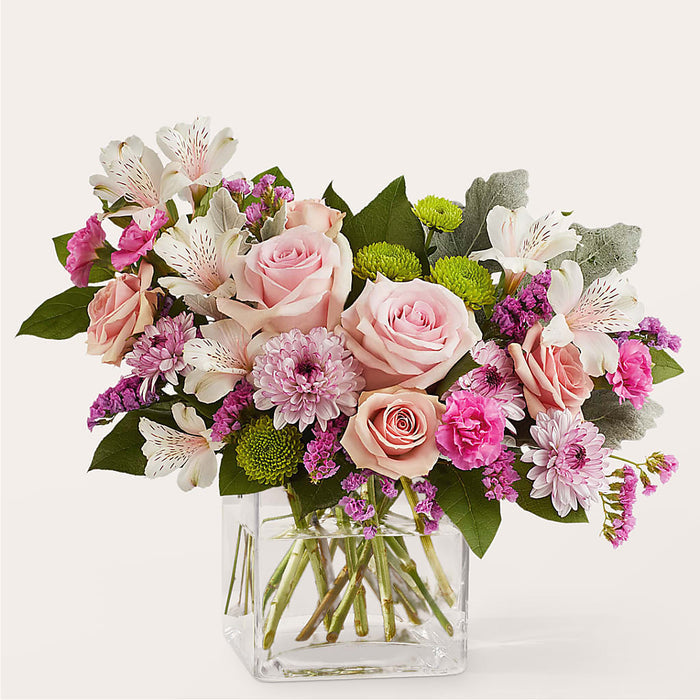 Pink Suede Bouquet – BUEHLER'S FLORAL, Wooster OH