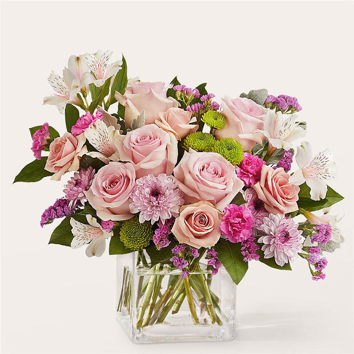 Pink Suede Bouquet – BUEHLER'S FLORAL, Wooster OH